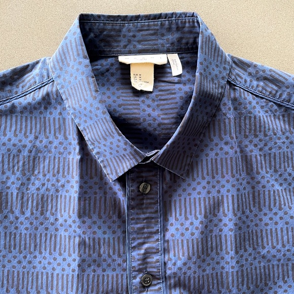 Marni x H&M cotton printed short sleeved button down - Picture 2 of 4